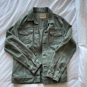 Men’s Paige denim jacket.